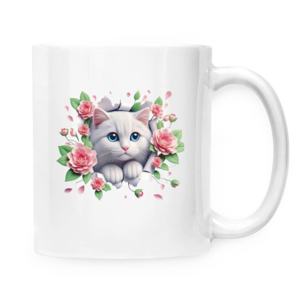 Hrnček malý biely s potlačou Nový produkt