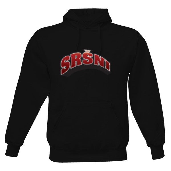 Pánská mikina s kapucí Just Hoods s potiskem Mikina - Nápis+Logo