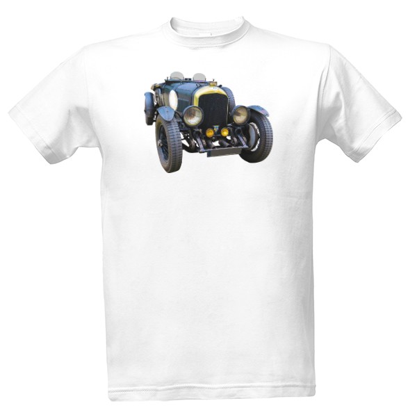 Auto moto-Retro modré kabrio