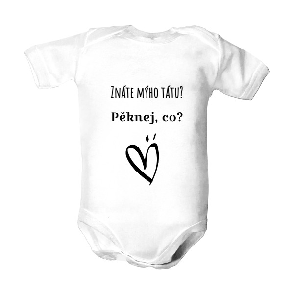 Dětské body  s potiskem Body - Můj táta