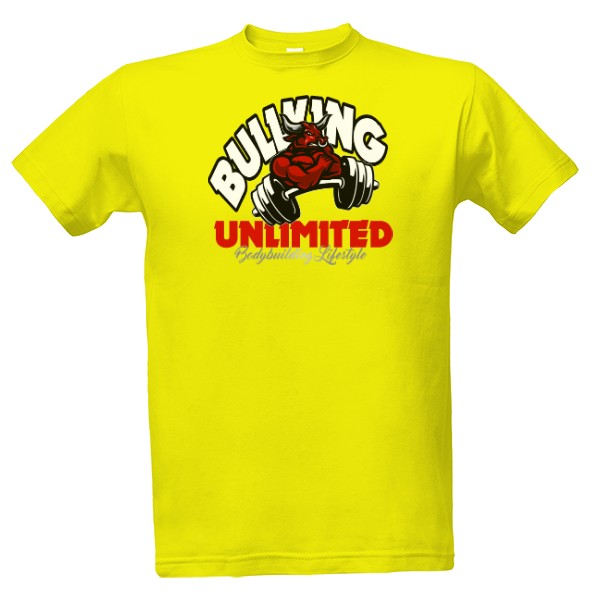 Tričko s potiskem Bullking-bulking unlimited