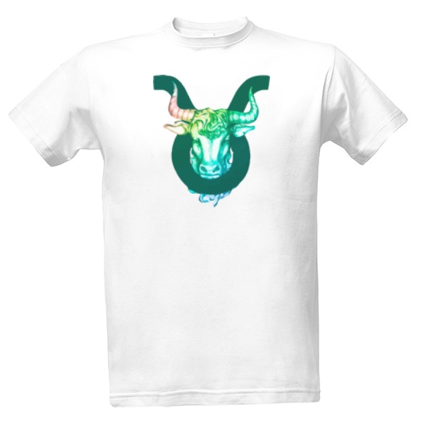 Tričko s potiskem Býk-Znamení zvěrokruhu barevné