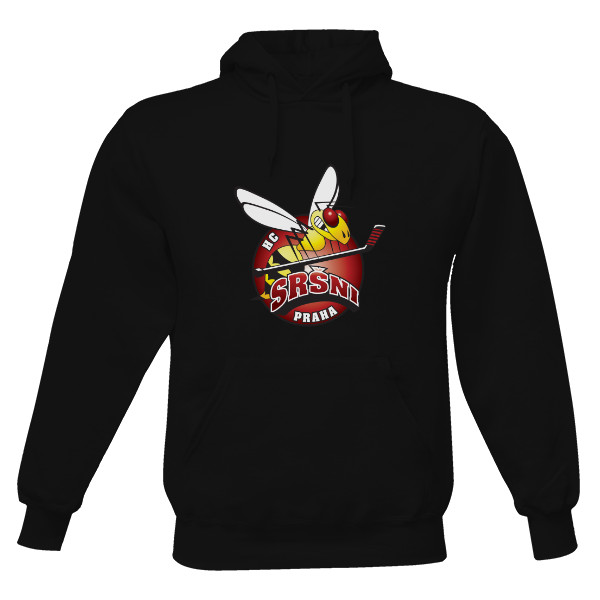 Pánská mikina s kapucí Just Hoods s potiskem Mikina-nejlevnější