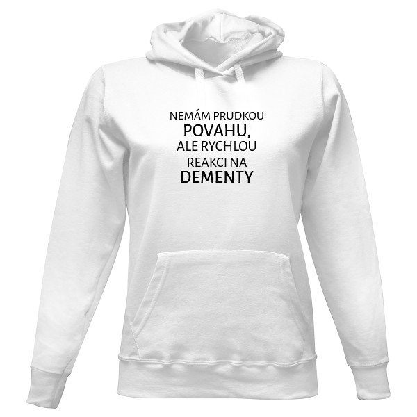 Dámska mikina s kapucňou s potlačou Nový produkt