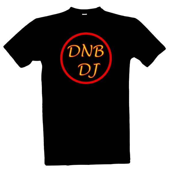 Tričko s potiskem DNB DJ