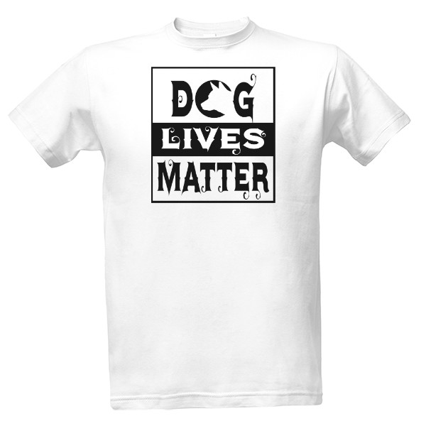 Dog Lives Matter-black design