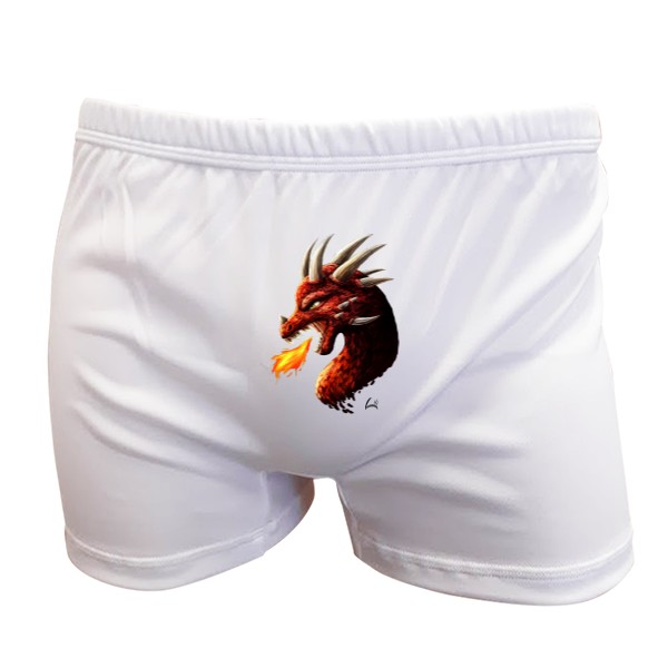 Trenírky s potlačou Drak v kalhotách!