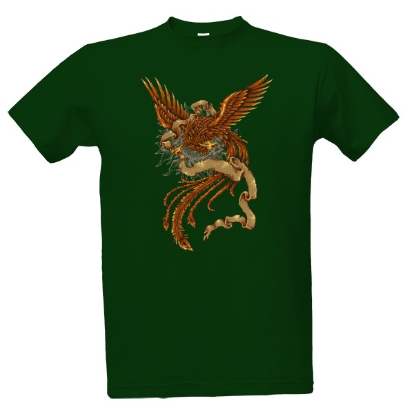 Tričko s potiskem Fenix color design 
