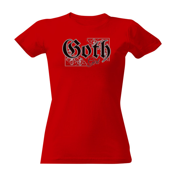 Goth Girl design T-shirt