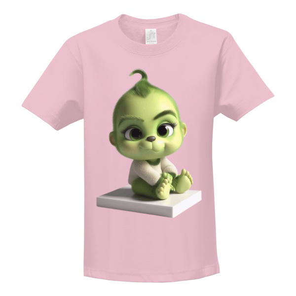 Tričko s potlačou Grinch mimino sedí 2