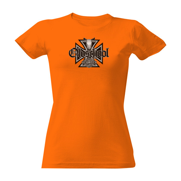 Hellrider Motor Cycles Red girl