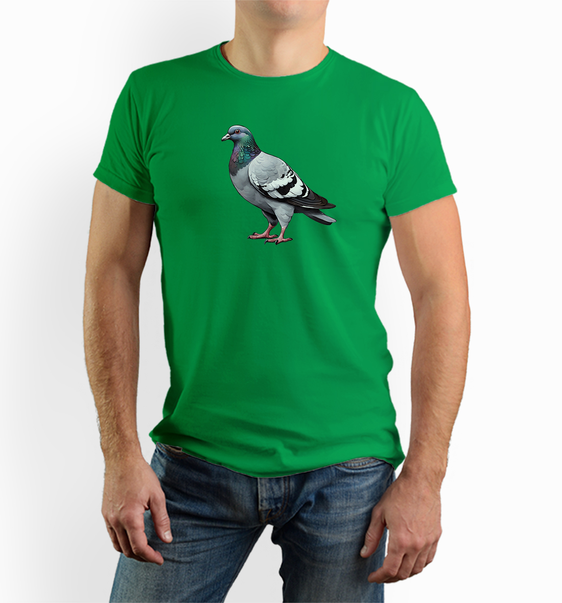 Tričko s potlačou holub holubiar
