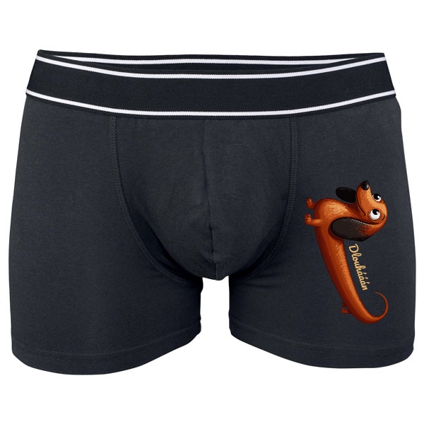 Boxerky Kariban s potiskem Jezevčík dlouhán 