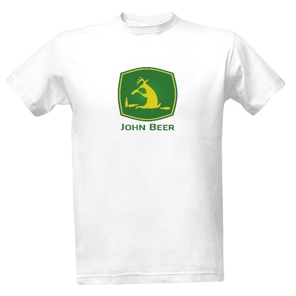 Tričko s potlačou John Beer 