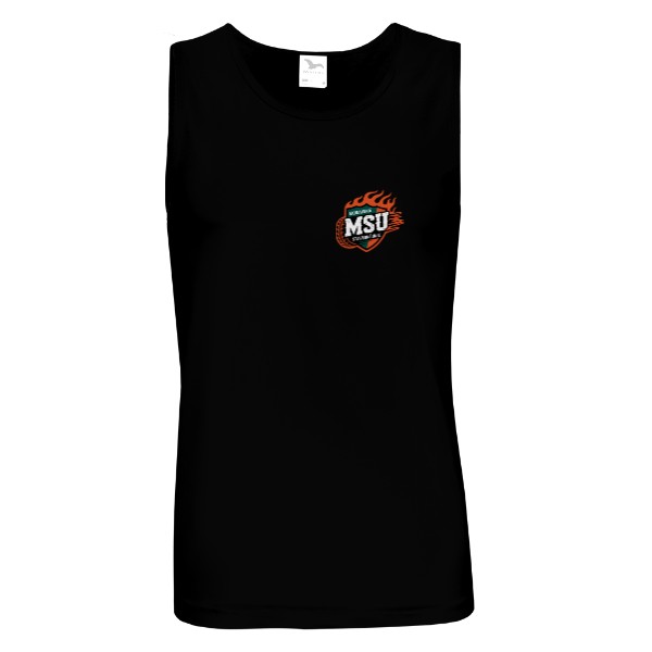 Tričko s potiskem msu logo natelnik