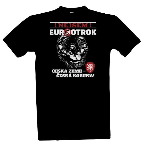 Tričko s potiskem Nejsem Euro-otrok