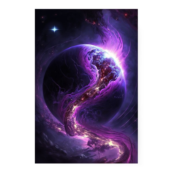 Obraz Deep Space Purple