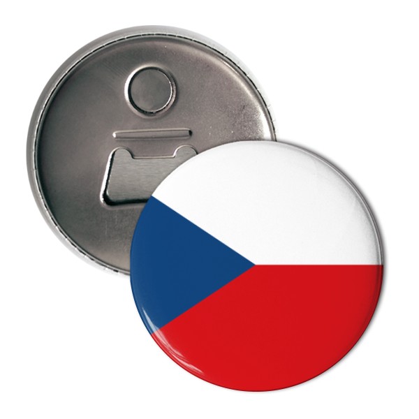 Otvírák s potiskem Otvírák - česká vlajka