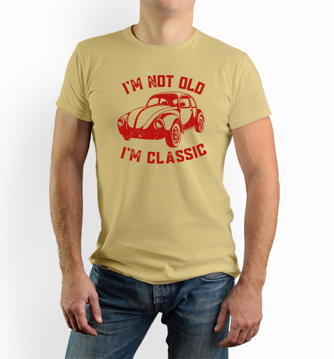 Tričko s potlačou Retro tričko veterán staré auto