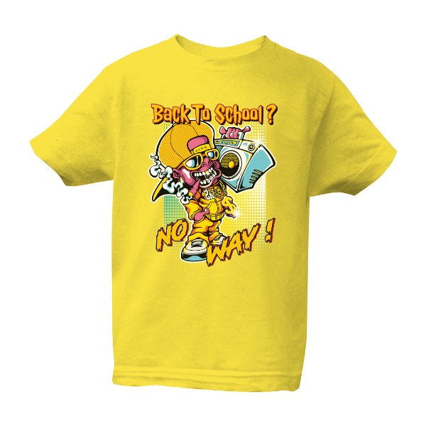 Tričko s potiskem Škola-Ani náhodou