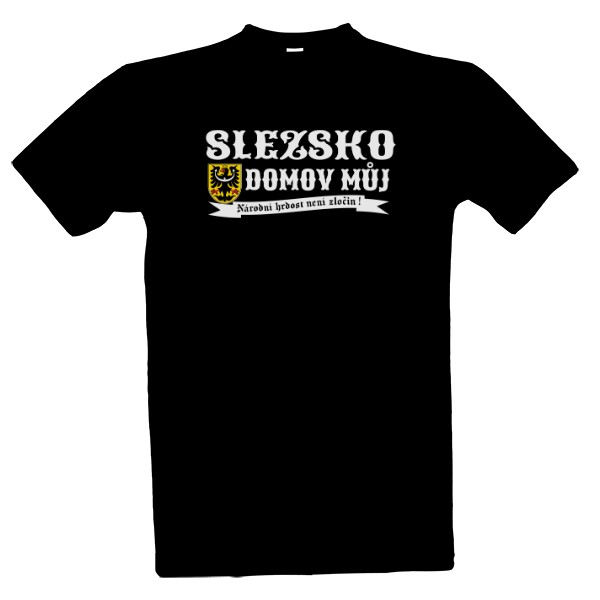 Tričko s potiskem Slezsko-domov můj