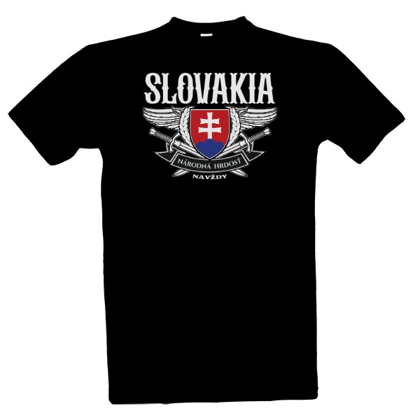 Tričko s potiskem Slovakia-národní hrdost2