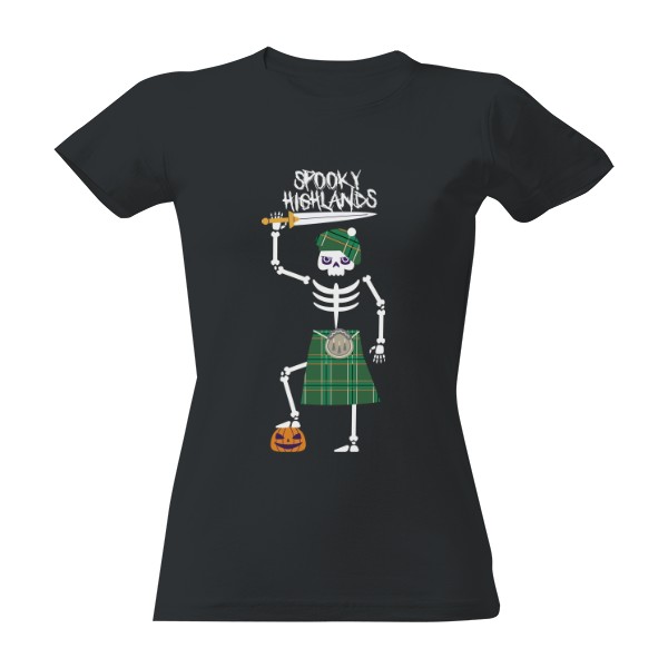 Spooky Highlands motiv T-shirt