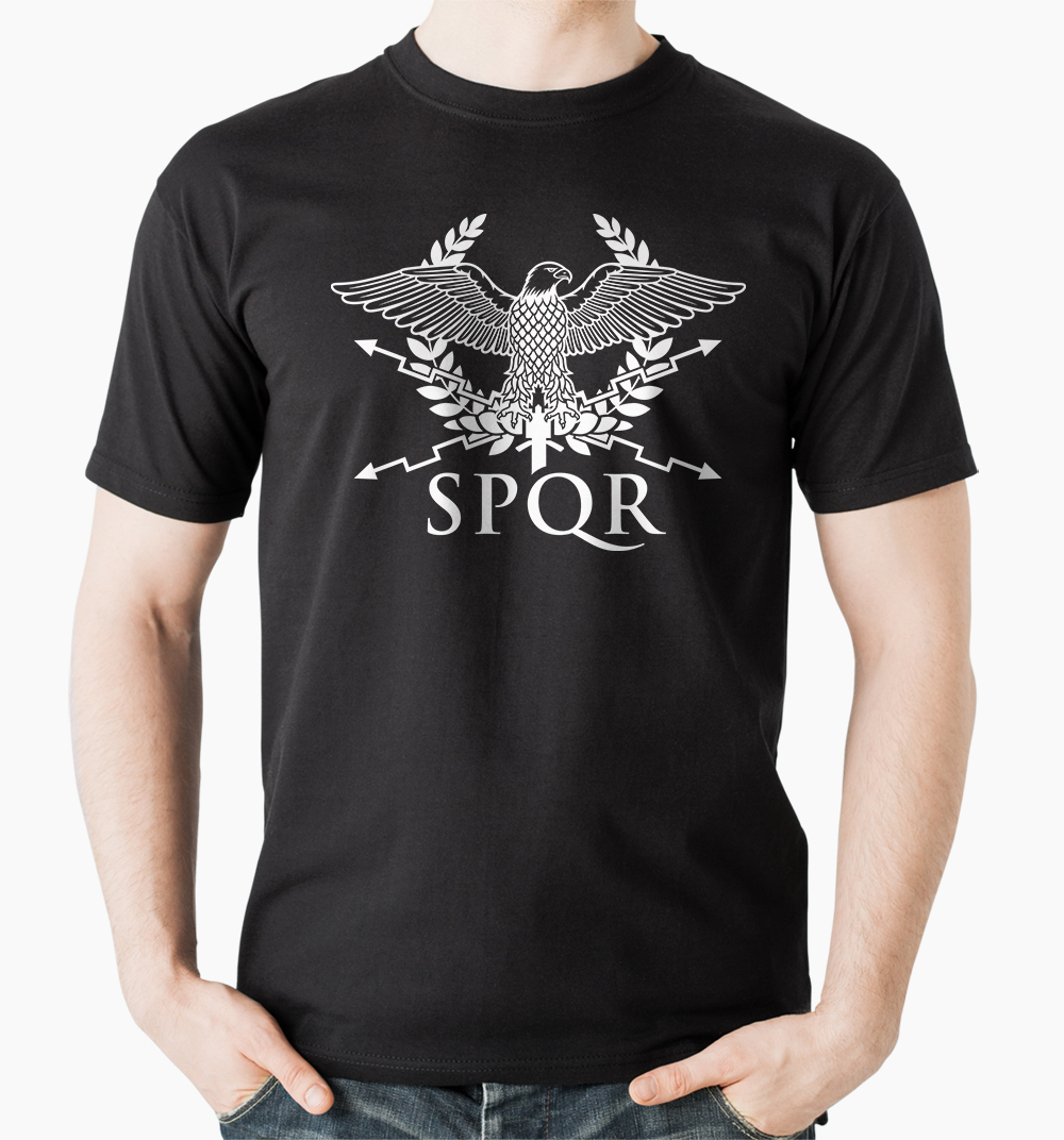 Tričko s potlačou SPQR tričko Rímska ríša