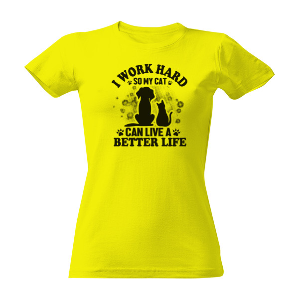 Tvrdě pracuju ať má moje kočka lepší život 