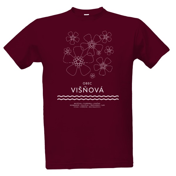 Tričko s potiskem Visnova Wine